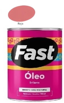 OLEO BRILLANTE ROJO  900ML FAST
