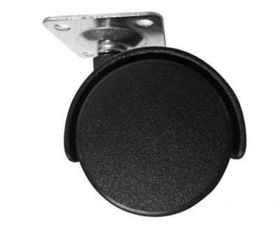 RUEDA PLASTICA 40MM CON BASE TIPO ESCRITORIO