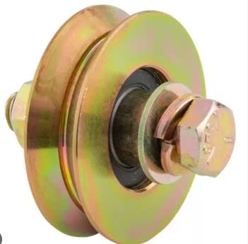 RUEDA PORTON CON PERNO 2 1/2 KP