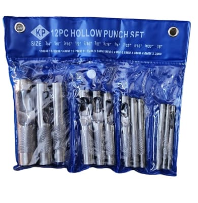 SACABOCADO GOLPE SET 12 PCS KP