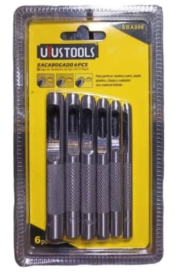 SACABOCADO SET DE 6 PIEZAS SBA006 UYUSTOOLS