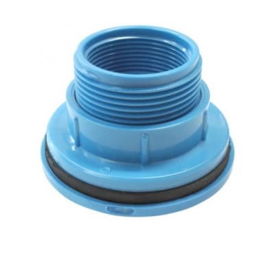 SALIDA DE ESTANQUE 25X3/4 AZUL HOFFENS