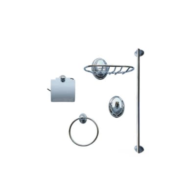 SET ACCESORIOS BAÑO 5PCS COLOMBA TAUMM