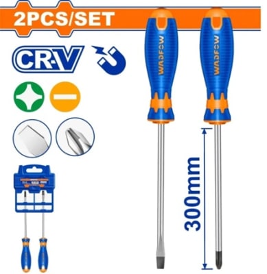 SET DESTORNILLADOR IMANTADOS 2PCS 300MM WSS1402 WADFOW