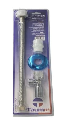 SET FLEXIBLE ANGULAR 1/2X7/8 30CM TAUMM