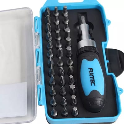 SET DESTORNILLADOR 38 PUNTAS FIXTEC FHSDK3801