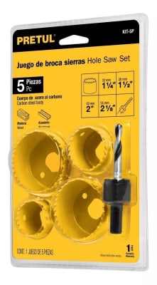 JUEGO SIERRA COPA PRETUL 5PCS