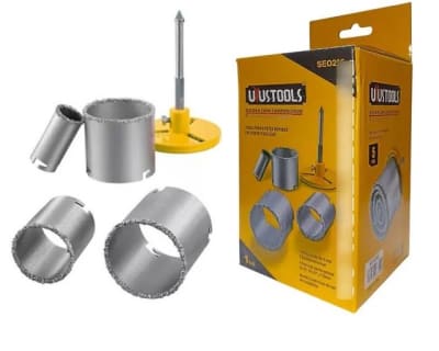 BROCA CONCRETO SET 5 SIERRAS COPA LOSETA Y AZULEJOS UYUSTOOLS SEO205