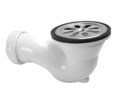 SIFON PLATO PARA RECEPTACULO DE DUCHA REJILLA 70MM SALIDA RECTA 40MM