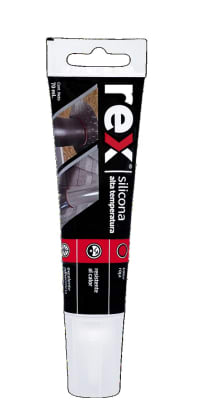SILICONA ALTA TEMPERATURA DISPLAY 70GR ROJO REX