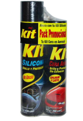 SILICONA KIT SILICONA + CERA AEROSOL