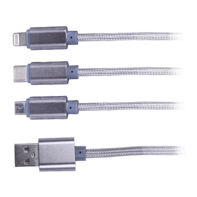 CABLE USB 3 EN 1 MICRO USD PHILCO 21522