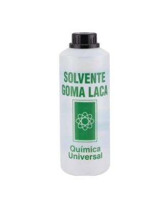 SOLVENTE 1 LITRO GOMA LACA QUIMICA UNIVERSAL