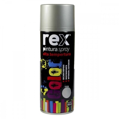 SPRAY ALTA TEMPERATURA ALUMINIO 400ML REX