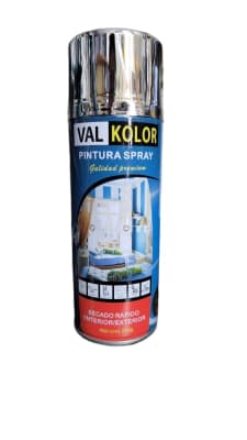 SPRAY ESMALTE CROMO METALIZADO VALKOLOR 235GR