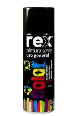 PINTURA SPRAY REX NEGRO