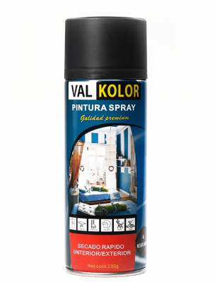 SPRAY ESMALTE NEGRO OPACO VALPRIK
