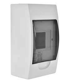 TABLERO EMBUTIDO TAPA OSCURA 3 A 4 MODULOS MEC