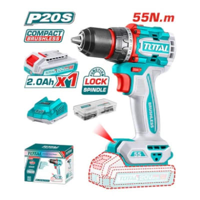 TALADRO INALAMBRICO TOTAL 20V