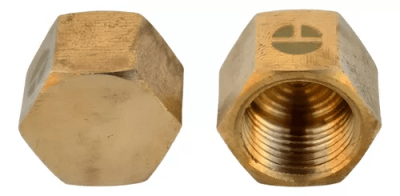 TAPA BRONCE HI 1/4