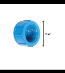 TAPA PVC AZUL HI 63X2