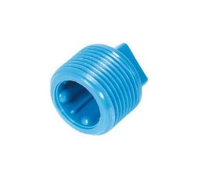 TAPA PVC AZUL HE HOFFENS 3/4