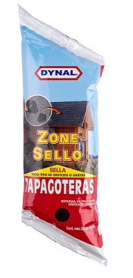 TAPAGOTERAS ASFALTICA NEGRO SACHET 250 GR DYNAL