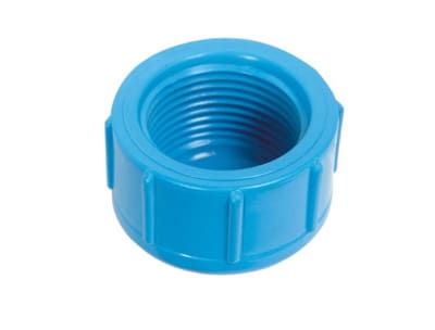 TAPA PVC AZUL 1/2 HI