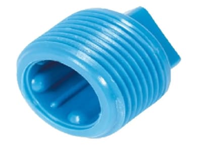TAPA PVC AZUL 1/2 HE HOFFENS