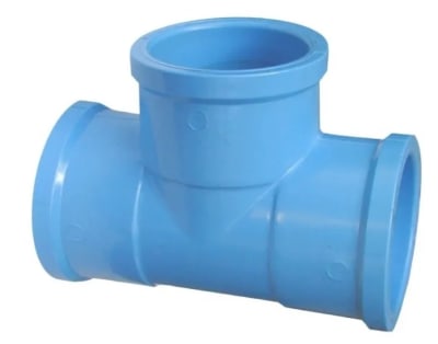 TEE PVC AZUL 20MM PEGAR