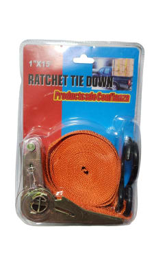TENSADOR CHICHARRA MULTIUSO 1PZA C/GANCHO 5MTX25MM