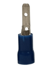 TERMINAL ELECTRICO MACHO AZUL GD 1,5 - 2,5 X  0,8 WURTH