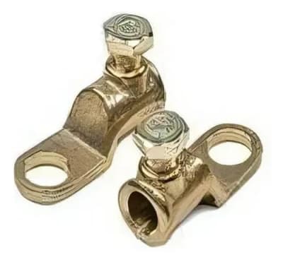 TERMINAL OJO  TIPO BRONCE OSCURO BATERIA CON PERNO 70MM COD.533608