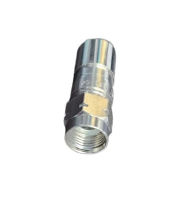 CONECTOR DE COMPRESION RG6 TV PARA CONEXION SATELITAL