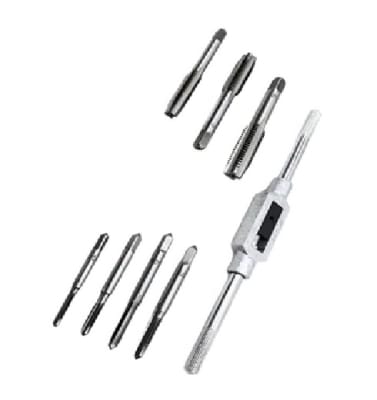 JUEGO TERRAJA 8PCS MACHO MILIMETRICO UYUSTOOLS TRA801