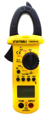 TESTER DIGITAL PANTALLA LCD DE 1999 RECUENTOS CAT III 600V  UYUSTOOLS TSD2015C