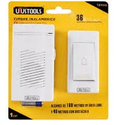 TIMBRE INALAMBRICO BLANCO 36 SONIDOS SELE. (TBR890) UYUSTOOLS