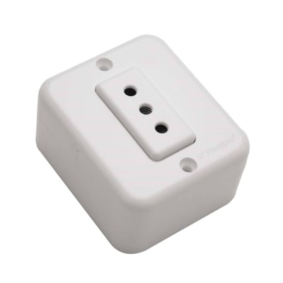 TOMACORRIENTE SOBREPUESTO SIMPLE 10AMP CASTILLO