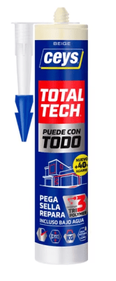 SELLADOR SILICONA TOTAL TECH  BEIGE CEYS