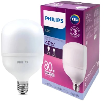 AMPOLLETA LED TRUE FERCE E40 LUZ FRIA 80W PHILIPS IPBT