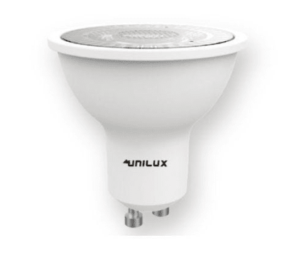 AMPOLLETA DICROICA LED 6W GU10 LUZ NEUTRA 4000K UNILUX