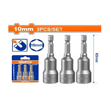 VASO MAGNETICO SET DE 3PCS HEX MAGNETICOS 1/4