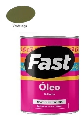 OLEO BRILLANTE VERDE ALGA GALON FAST