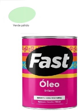 OLEO BRILLANTE VERDE PALIDO GALON FAST