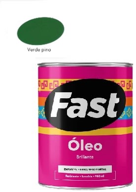 OLEO BRILLANTE VERDE PINO 900ML FAST