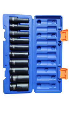 JUEGO DADOS IMPACTO LARGO 78MM (10,12,13,14,15,17,19,21,22,24)MM WADFOW WMS2D02
