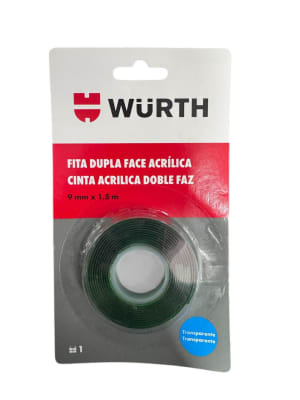 CINTA DOBLE CONTACTO 9MMX1,5MTS WURTH