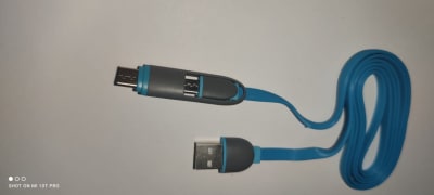 CABLE USB 2 EN 1 TIPE C - MICRO USB