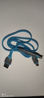 CABLE USB 2 EN 1 TIPE C - MICRO USB