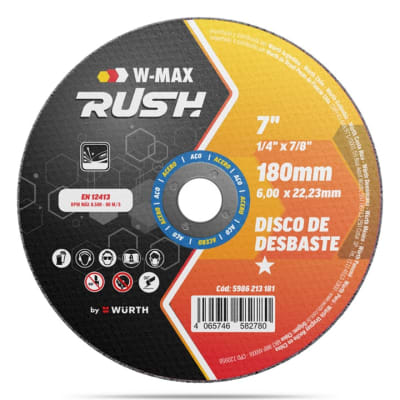 DISCO DESBASTE 4-1/2 RUSH